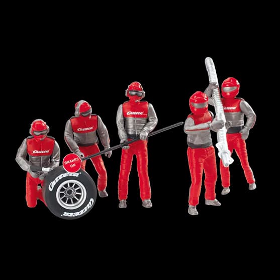 Wile Motorsport pit crew
